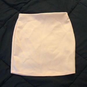 Light pink/peach miniskirt